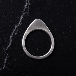 Handcrafted Pointy Brushed Finish 925 Sterling Silver Stacking Ring