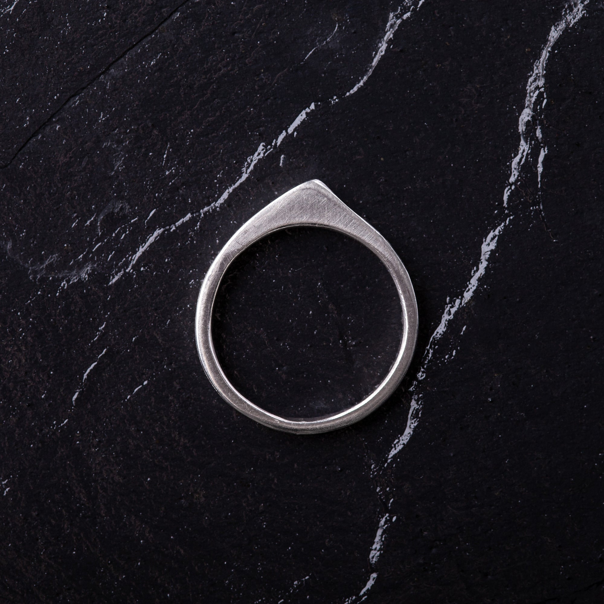 Handcrafted Irregular Stacking 925 Sterling Silver Ring