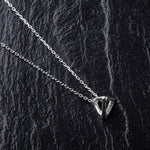 Load image into Gallery viewer, Pyramid Pendant 925 Sterling Silver Necklace
