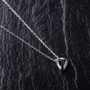 Pyramid Pendant 925 Sterling Silver Necklace