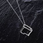 Load image into Gallery viewer, Irregular Pendant 925 Sterling Silver Necklace
