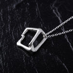 Load image into Gallery viewer, Irregular Pendant 925 Sterling Silver Necklace
