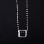 Load image into Gallery viewer, Hand crafted Cube Pendant with 925 Sterling Silver Necklace
