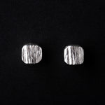 Load image into Gallery viewer, Handmade Textured 925 Silver Sterling Stud Earrings
