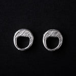 Load image into Gallery viewer, Handcrafted Squiggle 925 Sterling Silver Earrings
