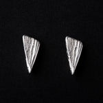 Load image into Gallery viewer, Handmade Shard 925 Sterling Silver Stud Earrings
