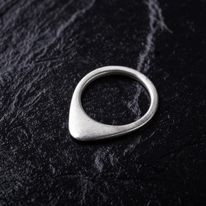 Handcrafted Pointy Brushed Finish 925 Sterling Silver Stacking Ring